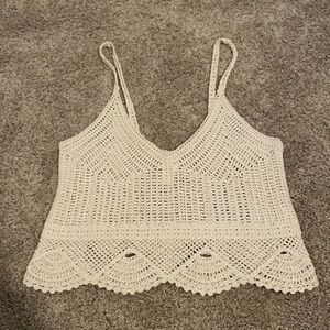 Crochet tank top